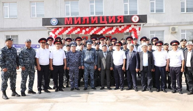 New buildings of police and internal troops put into operation in Batken