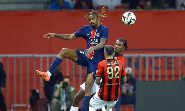 PSG lose top spot after 1-1 draw at Nice