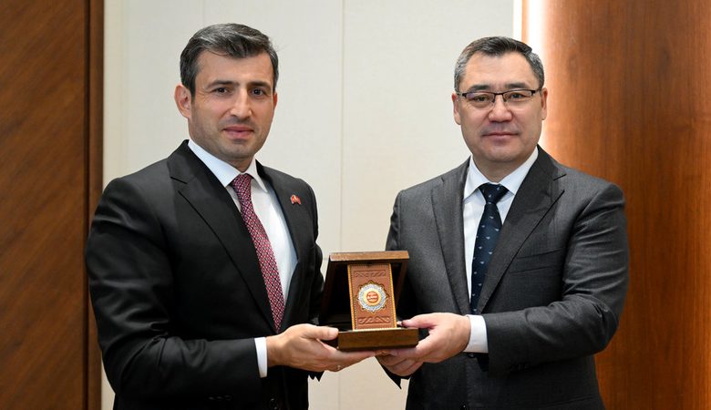 President Japarov receives Chairman of Board of Directors of Baykar Technology, awards him with Dank Order