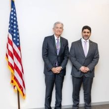 QCB governor meets Federal Reserve chair