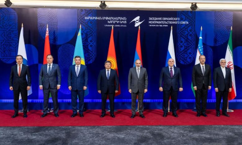 Eurasian Intergovernmental Council Was Held On October 1 2024 In Armenia Nsn Asia