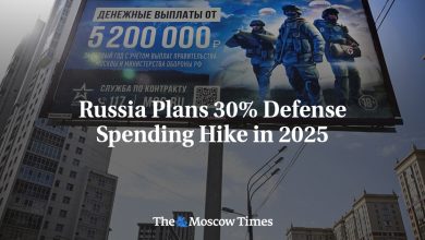 Russia Plans 30% Defense Spending Hike in 2025