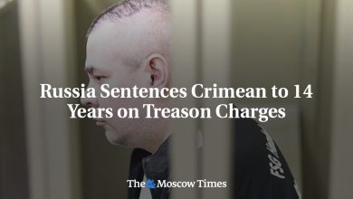 Russia Sentences Crimean to 14 Years on Treason Charges