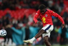 Saka out of England squad due to leg injury