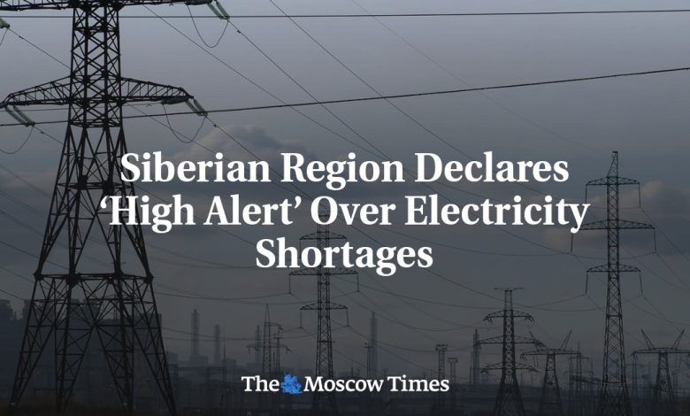 Siberian Region Declares ‘High Alert’ Over Electricity Shortages