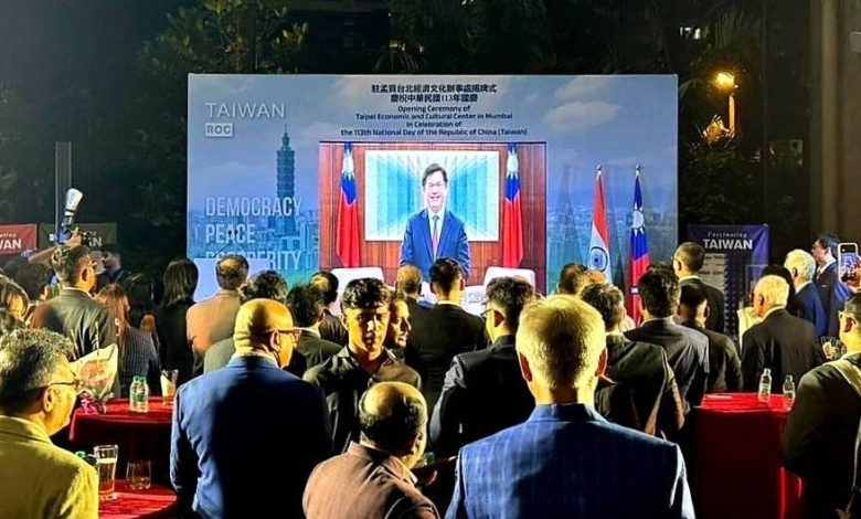 Taipei Economic and Cultural Center in Mumbai officially inaugurated, elevating substantive relations between Taiwan and India