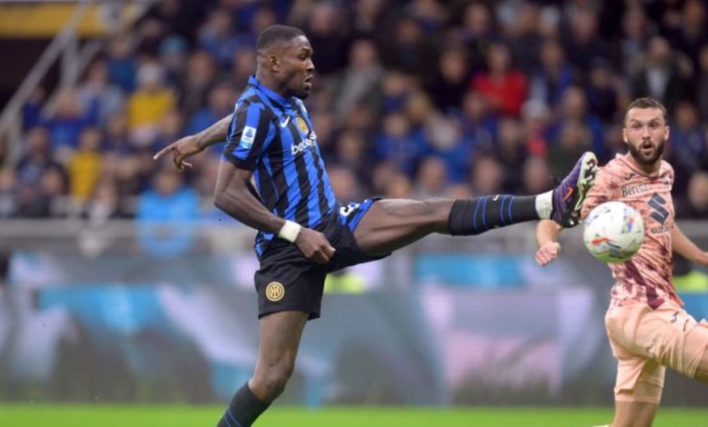 Thuram hat-trick gives Inter 3-2 win over 10-man Torino