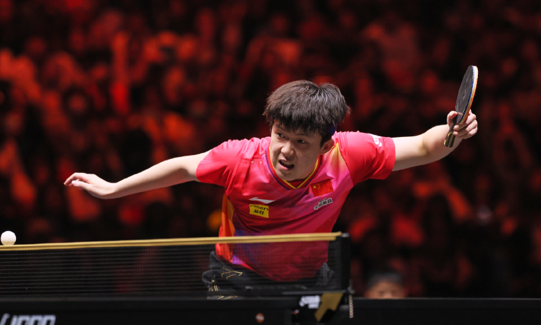 Top seed Wang Chuqin begins WTT China Smash with a 3-0 win