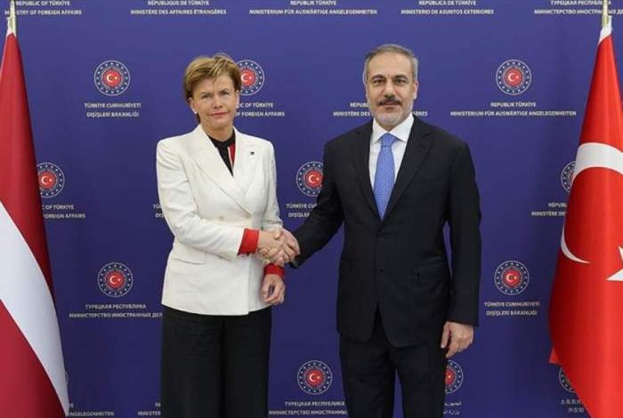 Türkiye and Latvia to enhance defense industry cooperation, says Turkish FM