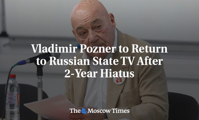 Vladimir Pozner to Return to Russian State TV After 2-Year Hiatus