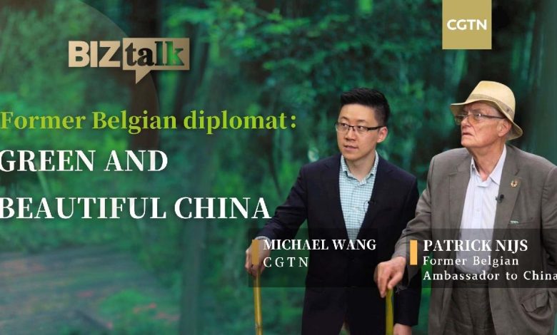 Watch: Former Belgian diplomat on green, beautiful China