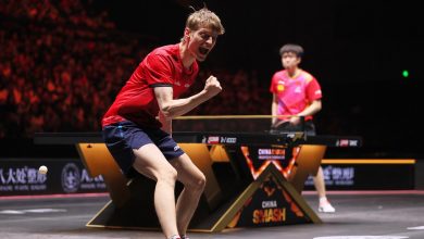 World No. 1 Wang Chuqin upset by Anders Lind at WTT China Smash