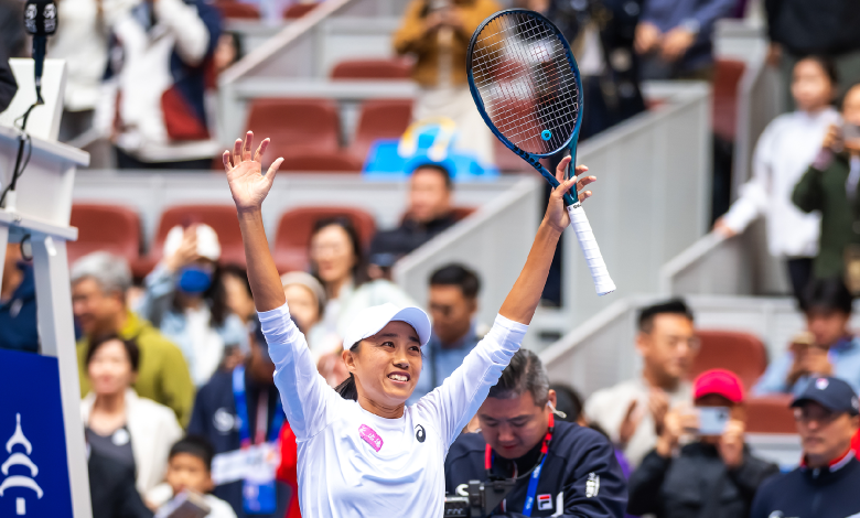 Zhang Shuai reaches China Open quarters after beating Magdalena Frech