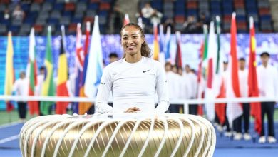 Zheng Qinwen on expectations for Wuhan Open, life after Olympic gold