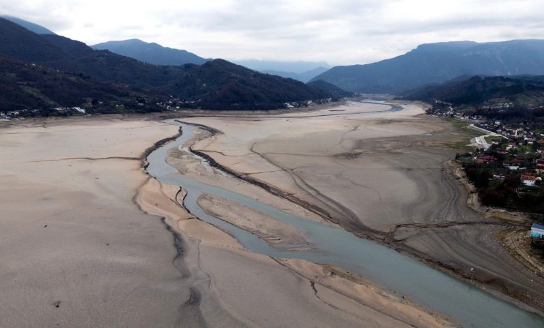 One of Bosnia's largest lakes emptied amid 'scary' drought