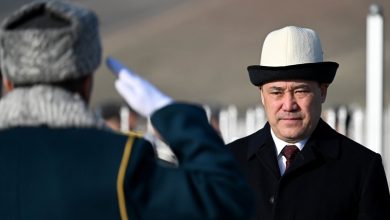 President Japarov partakes in ceremony of flag raising in Ana-Kyzyl village of Osh region