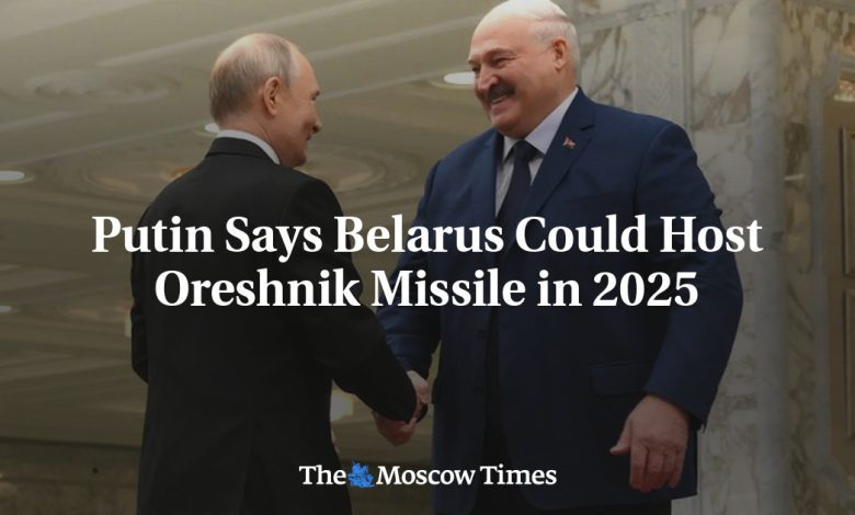 Putin Says Belarus Could Host Oreshnik Missile in 2025