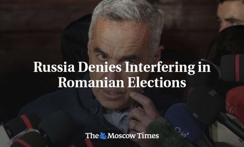 Russia Denies Interfering in Romanian Elections