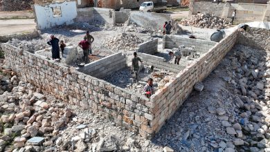 Aid shortfall holds back Syrians rebuilding war-ravaged Aleppo
