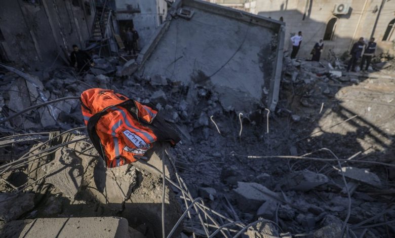 Israel knocks out Gaza's Al-Ahli hospital, kills 14 across enclave