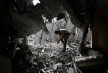 Israeli strikes target Gaza police station, shelter, killing dozens
