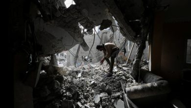 Israeli strikes target Gaza police station, shelter, killing dozens