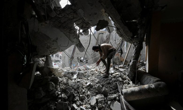 Israeli strikes target Gaza police station, shelter, killing dozens