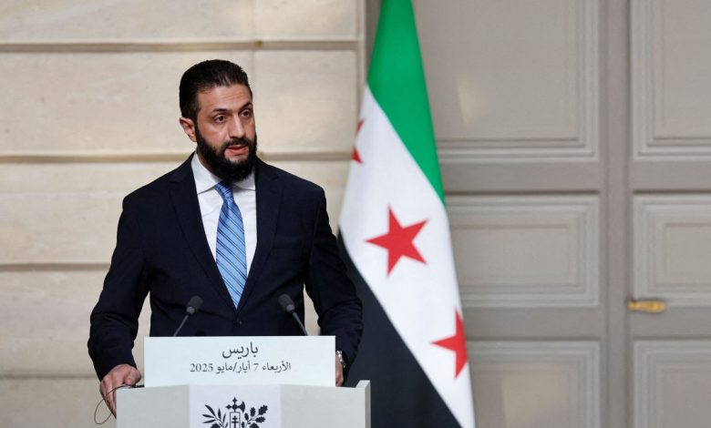 Al-Sharaa signals Syria-Israel talks as Paris visit tests Western waters