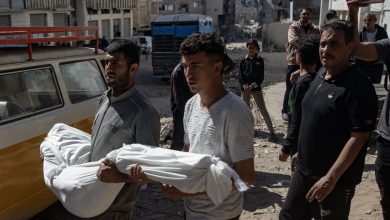Israeli bomb storm on Gaza kills 23 as outcry over aid blockade grows