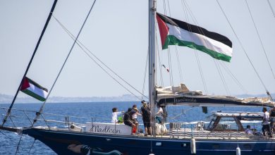 Aid flotilla nears Gaza after reaching Egypt, organizers say