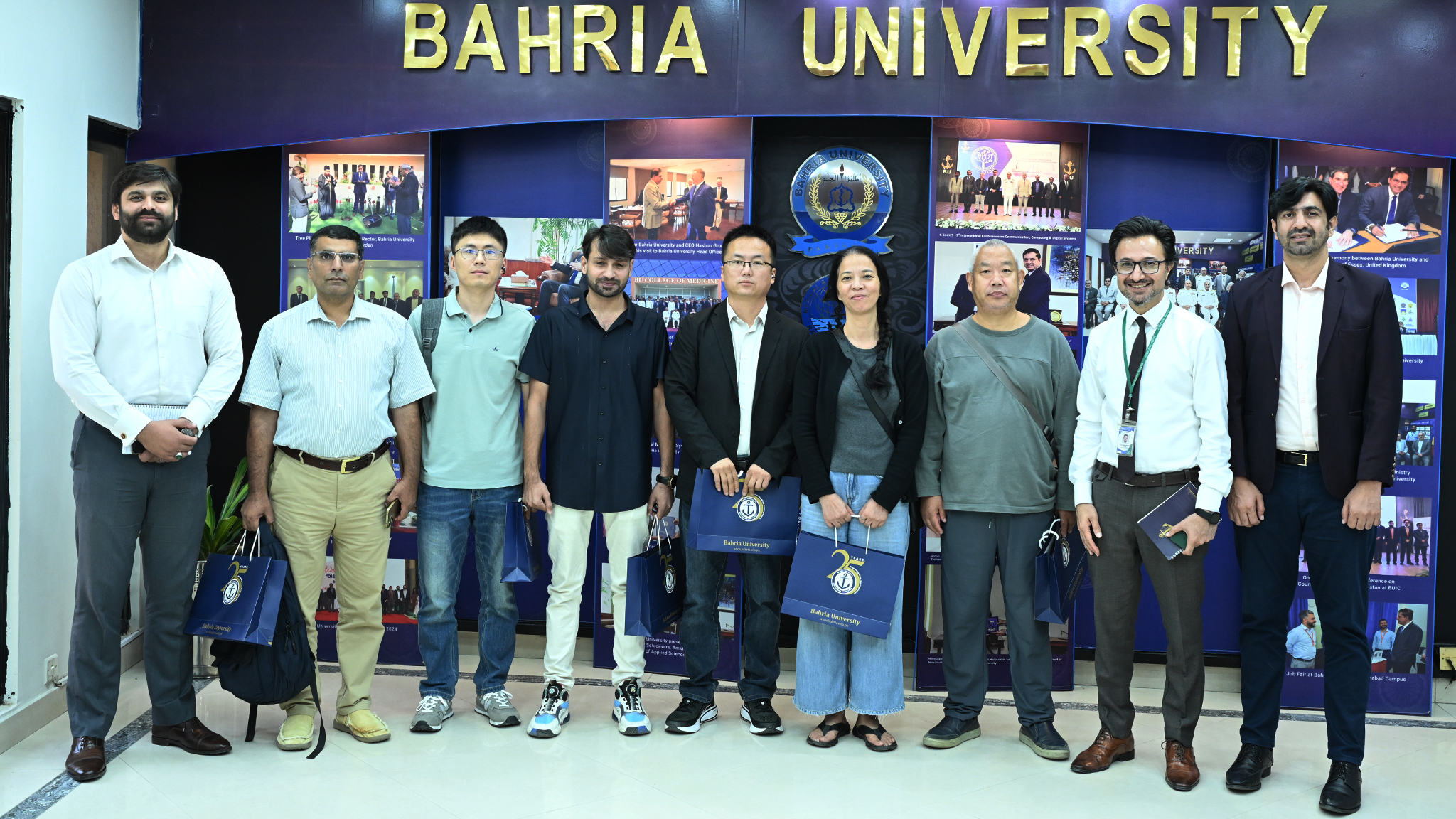 Chinese enterprise, Bahria University hold talks for cooperation in renewable energy techs