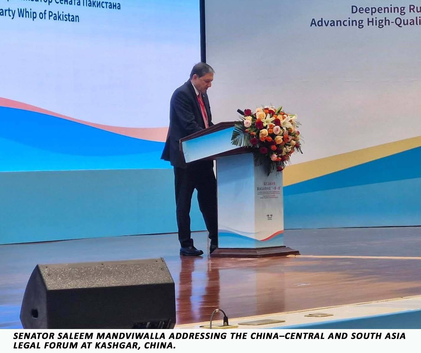 BRI: Xinjiang Hosts China–Central and South Asia Legal Forum 2025