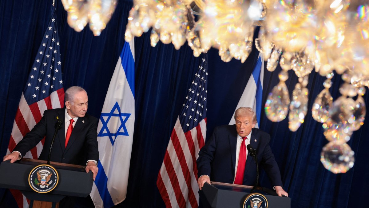 Trump issues new Iran, Hamas warning after talks with Netanyahu