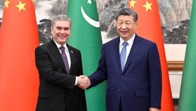 Chinese President Xi Jinping met with National Leader of the Turkmen People