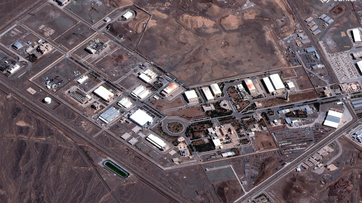 Iran says its Natanz nuclear facility hit in US-Israeli airstrike