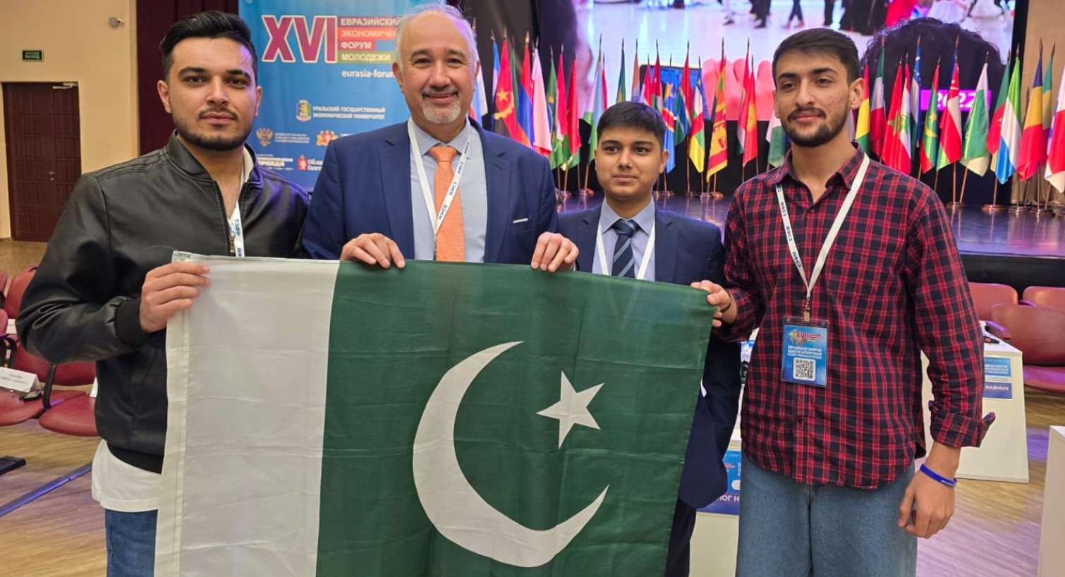 Ambassador of Pakistan Participates in the XVI Eurasian Economic Youth Forum in Yekaterinburg, Russia