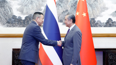 Wang-Yi-meets-with-Thai-Minister-of-Foreign-Affairs-Maris-Sangiampongsa-in-Beijing-China
