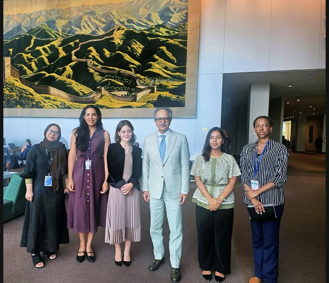 Ambassador Asim Iftikhar Ahmad, Permanent Representative of Pakistan to the UN, interacted with the PGA Fellows at @UNHQ...