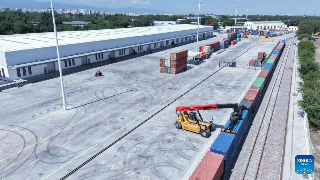 China-Europe freight train, an artery for growth between Xi'an and Almaty-Xinhua