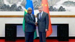 China's top diplomat holds talks with Solomon Islands FM