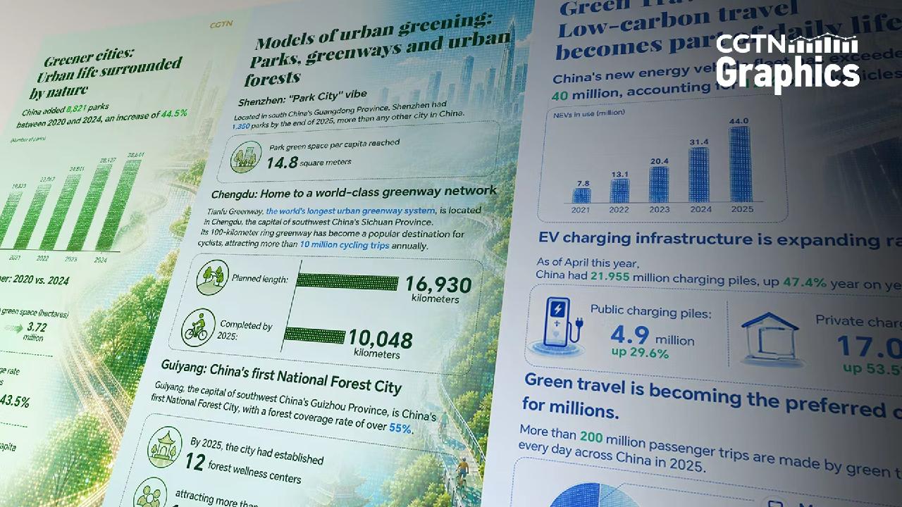 Graphics: How 'Beautiful China' brings green into everyday life