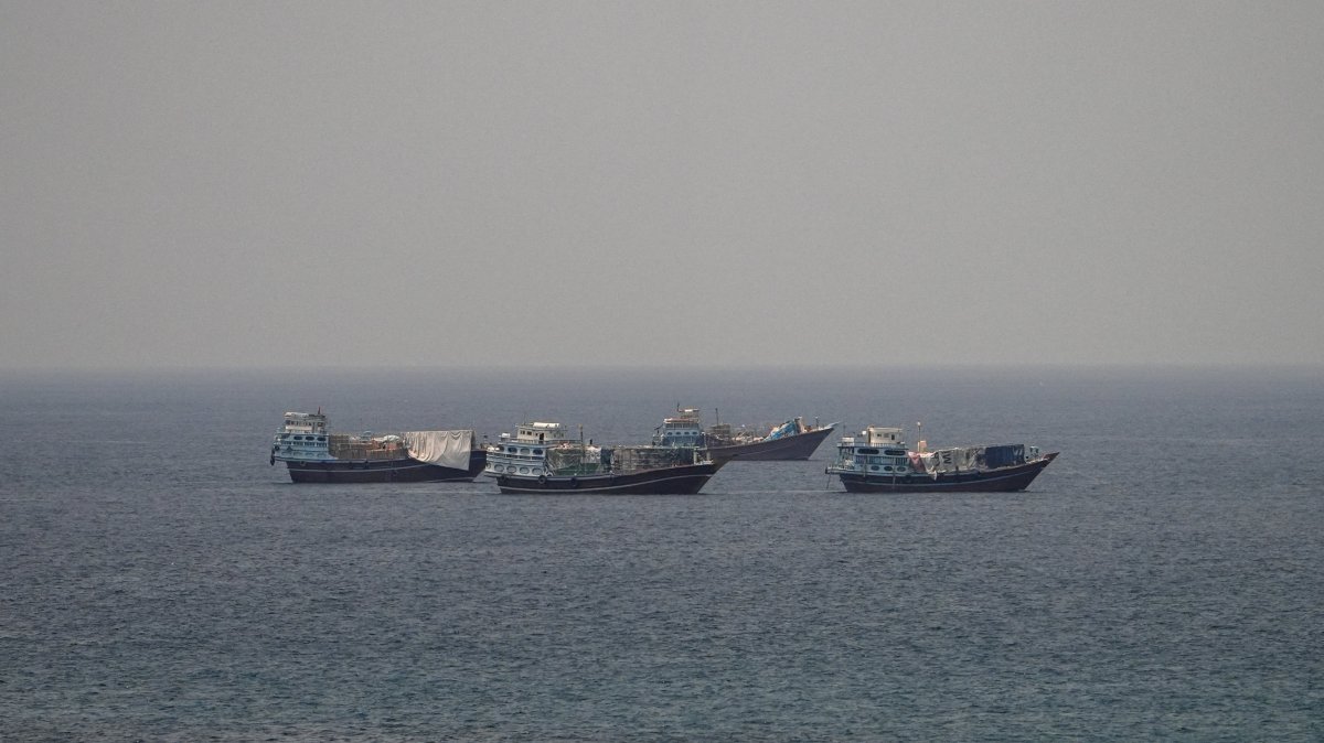 US hits Iranian military sites after Strait of Hormuz ship attacks