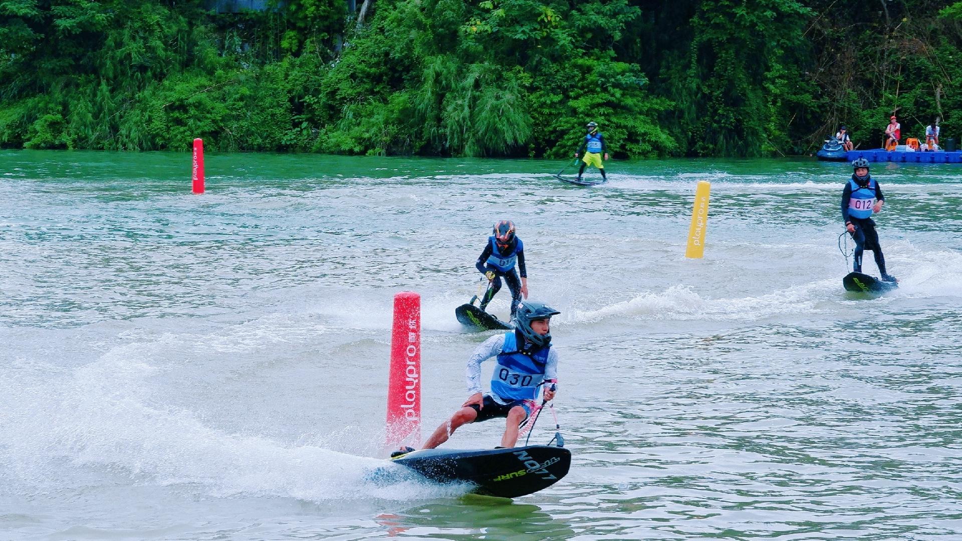 Water sports boost summer tourism in Tongren