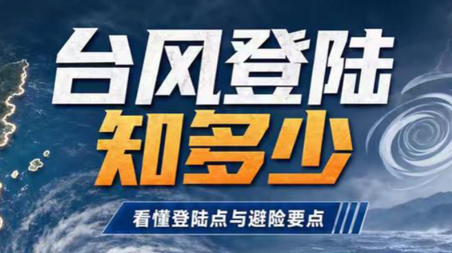 一图读懂｜台风登陆知多少