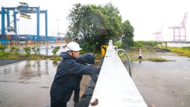 台风“巴威”登陆浙江一线直击