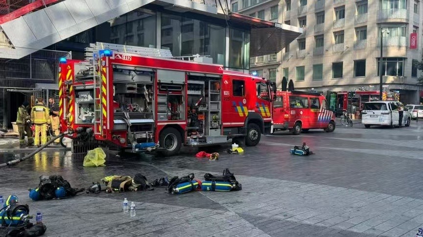 布鲁塞尔市中心一大楼发生火灾致多人死亡