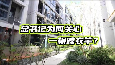 总书记为何关心一根晾衣竿？