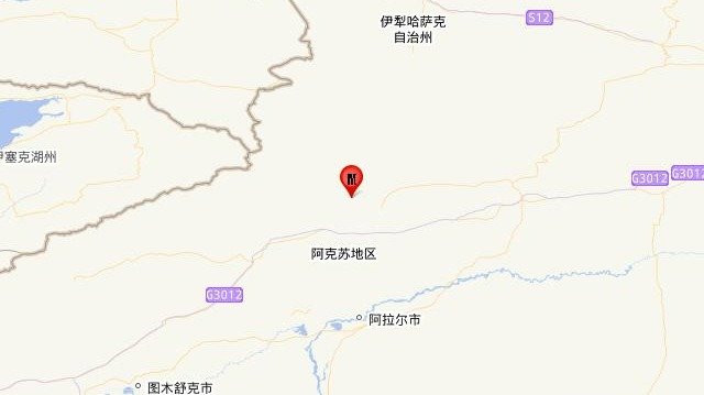 新疆阿克苏地区拜城县发生4.2级地震 震源深度10千米 - 中国日报网