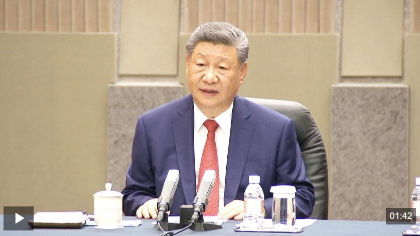 独家视频丨习近平：欢迎托卡耶夫总统出席2026世界人工智能大会