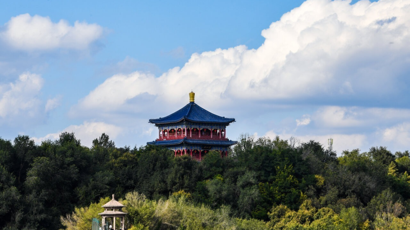 美丽中国新疆行丨天山北坡，蓝天常驻